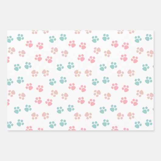 Schattige en Funny Face Cats Cat Lover Inpakpapier Vel (Voorkant 3)