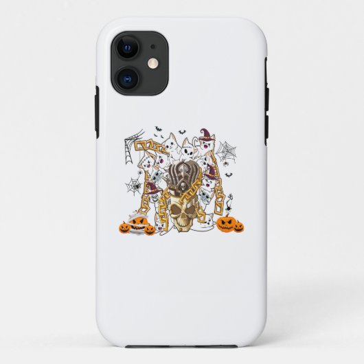 Schattige en Funny Spooky Evil Cats Case-Mate iPhone Case (Achterkant)