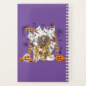 Schattige en Funny Spooky Evil Cats Planner (Achterkant)