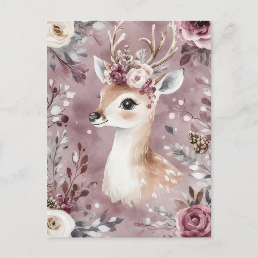 Schattige en gezellig kerst Briefkaart (Voorkant)