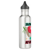 Schattige en Grappig Santa's Sloth Slow Ho Ho Waterfles (Links)