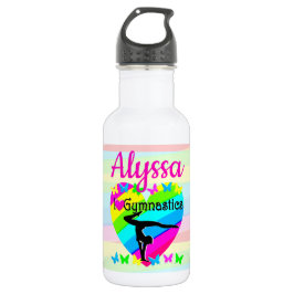 SCHATTIGE EN KLEURRIJK IK HOU VAN GYMNASTIEK WATERFLES 