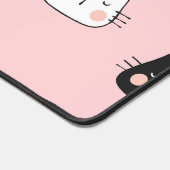 Schattige en kleurrijk Kawaii Cats naadloos patroo Bureaumat (Hoek)