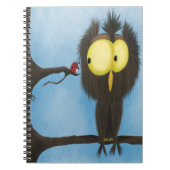 Schattige en kleurrijke oliet Oliver Notitieboek (Voorkant)