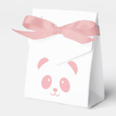 Schattige en knuffelroze Panda Favor doos Bedankdoosjes (Voorkant Zijde)