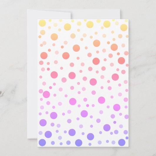 Schattige en Leuk Modern Abstract Kinder Kikker Ve Kaart (Achterkant)