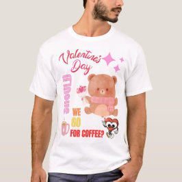 Schattige en speels Velentijns Dag T shirt