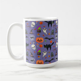 Schattige en spookachtig Halloween Koffiemok