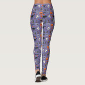 Schattige en spookachtig Halloween Leggings (Achterkant)