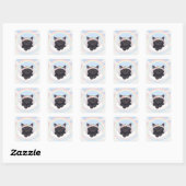 schattige engel kitty stickers (Vel)