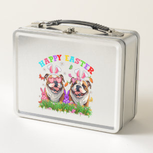 Schattige Engelse Bulldog Hond & Konijn Oren Eiere