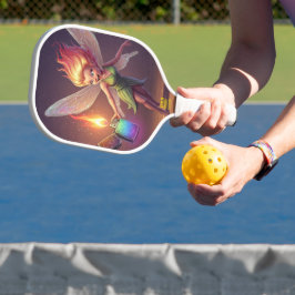Schattige Fairy Vrijgezellenfeest Pickleball Paddle