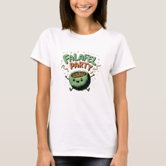 Schattige Falafel Graphics voor Fans van Voedsel T-shirt