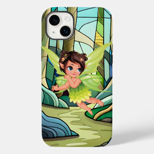 schattige fantastische liefhebbers Case-Mate iPhone case (Achterkant)