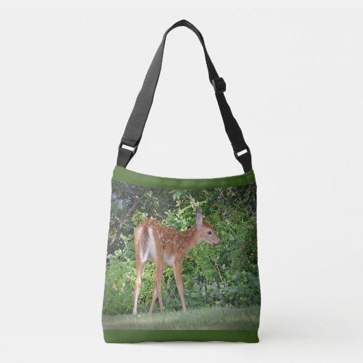 Schattige Fawn Crossbody Tas (Voorkant)