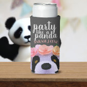 Schattige feest als een Panda Naam Seltzer Koelbox