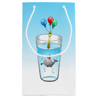 Schattige feestklare walvis klein cadeauzakje