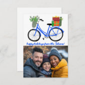 Schattige Fietsgeschenken FOTO Kerstvakantie (Voorkant / Achterkant)