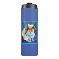 Schattige Floppy-Eared Bunny Kinder Thermische Tum