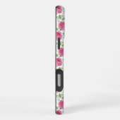 Schattige, floraal/roos herhalingspatroon iPhone hoesje (Rechterkant)