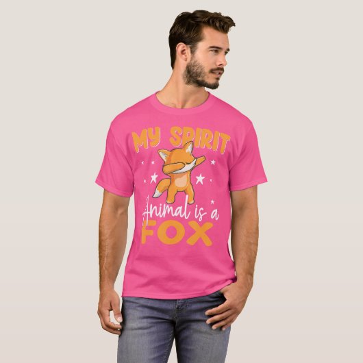 Schattige Fox Fox T-shirt (Voorkant volledig)