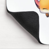 schattige fox mousepad muismat (Hoek)