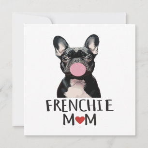 Schattige Franse buldog Kaart