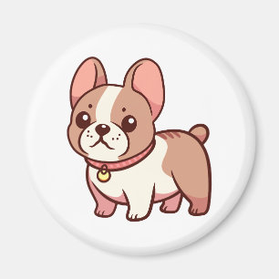 Schattige Franse Bulldog Magneet