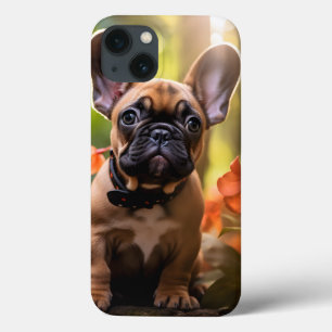 🐶💗Schattige Franse puppy in een jungle iPhone 13 Hoesje