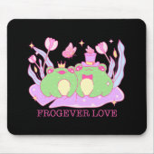 Schattige Frog - Froever Love Muismat (Voorkant)