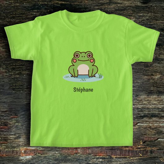 Schattige Frog Kinder T-shirt