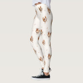 Schattige Fun Pastel Hen Chicken Leggings (Links)
