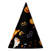 Schattige Fun Pumpkin spookvleermuis Witch Hallowe Feesthoedjes (Links)