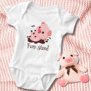Schattige Fun Sized biggetje Romper