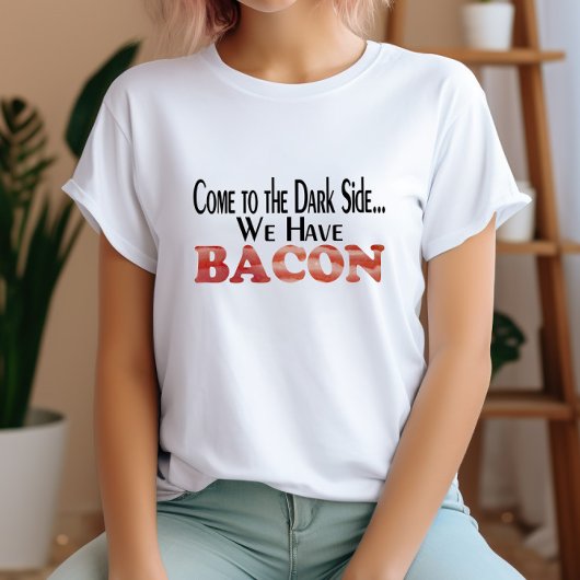 Schattige Funny Bacon T-shirt