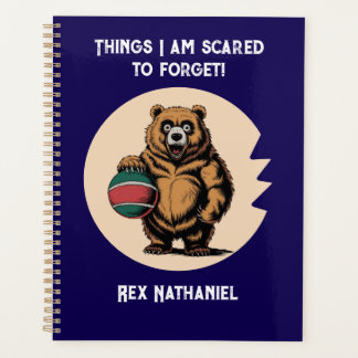 Schattige Gedachten-Bang om Planner te Vergeten