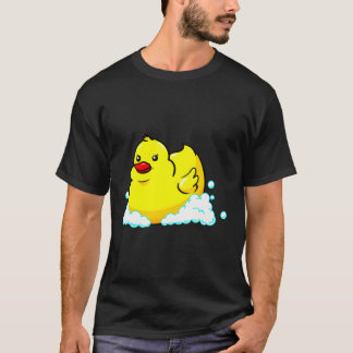 Schattige Geel Rubber Ducky Gift Grappig Eend Surf T-shirt