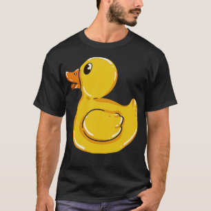 Schattige geel rubber eend geel rubber eend ducky  t-shirt