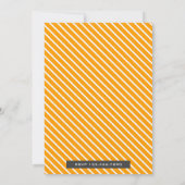 Schattige Geel Snail Kids Verjaardagsfeestuitnodig Kaart (Achterkant)