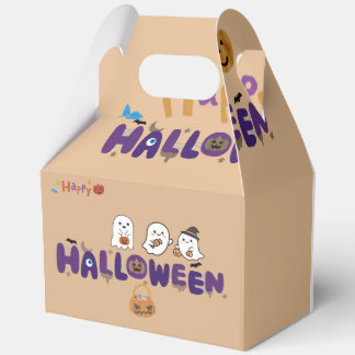 Schattige Geest Halloween Feest Favorieten Doos | Bedankdoosjes