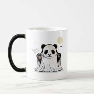 Schattige Geest Panda Onder de Maan Magische Mok