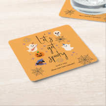 Schattige Geesten Kantoor Familie Halloween Feest