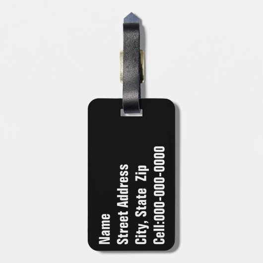 Schattige gele boeddfoto voor bedekte reizen bagagelabel (Achterkant verticaal)