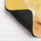 Schattige gele kutfoto muismat (Hoek)