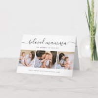 Schattige Geliefde Mama Moeder Moederdag Fotocolla