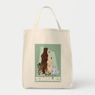 Schattige & Gelukkig Beer Familie & Vrienden Tote Bag