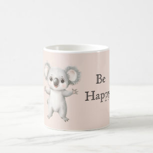Schattige Gelukkige Koala Beer Koffiemok