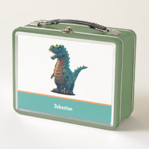 Schattige Gelukkige T-Rex Tyrannosaurus Rex Dinosa