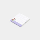 Schattige Gelukskat Post-it® Notes (Schuin)
