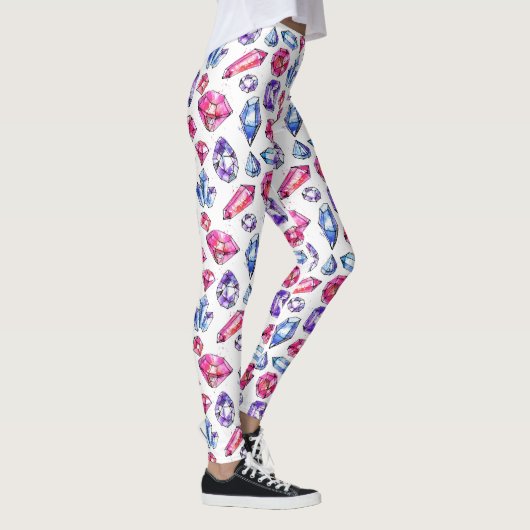 Schattige Gem Pattern Leggings (Rechts)